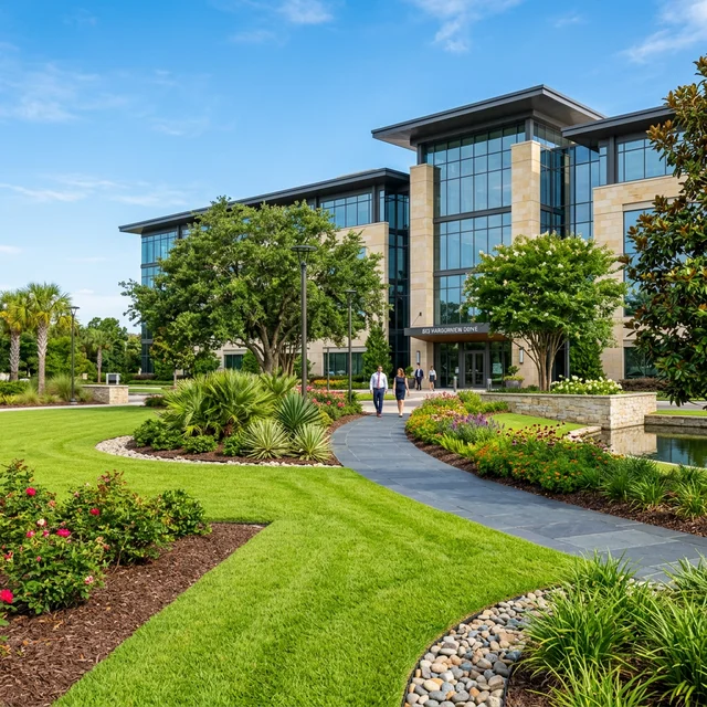 Commercial landscaping and grounds maintenance by AlaTex